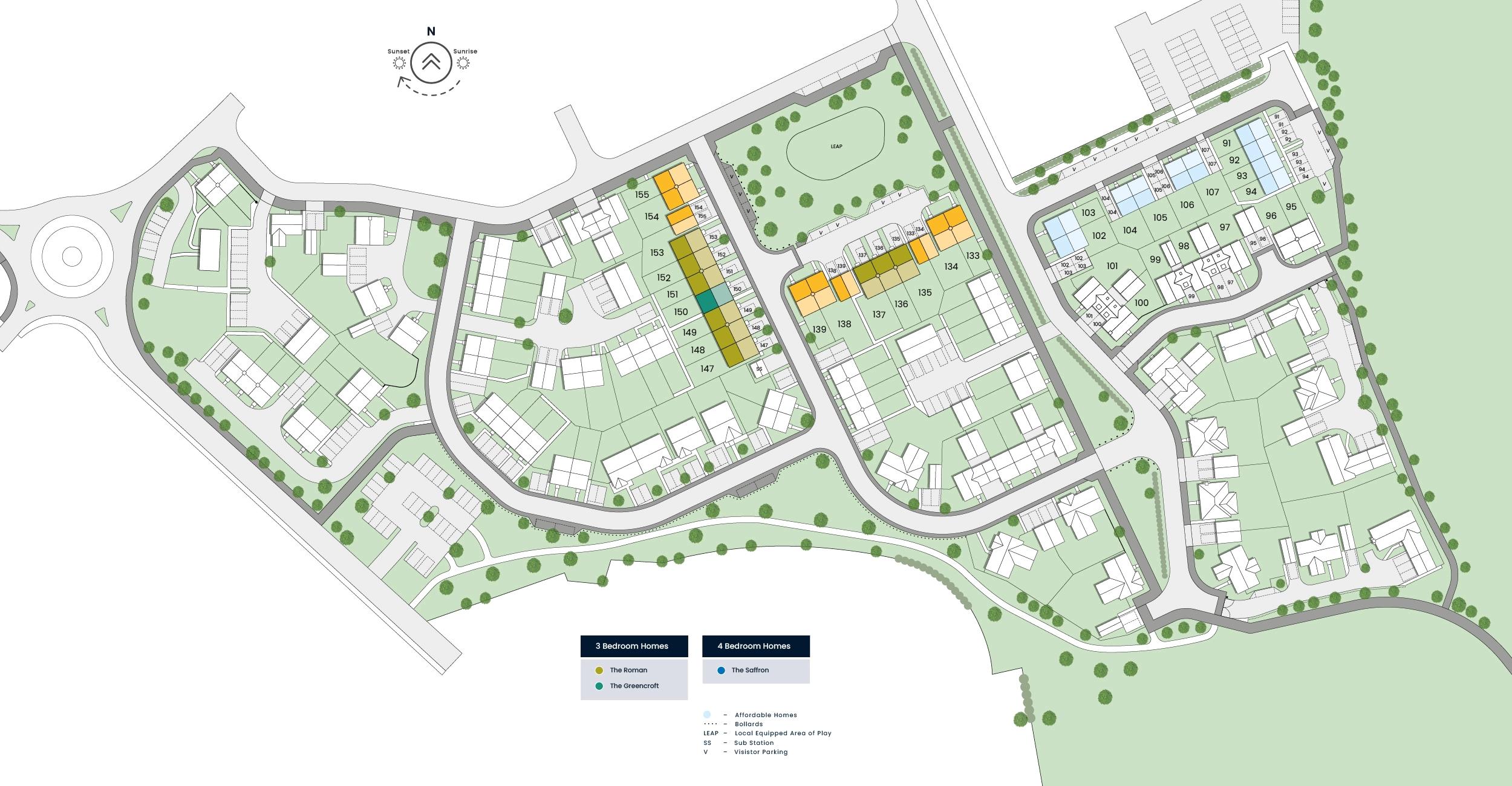 Kiln Grove site plan