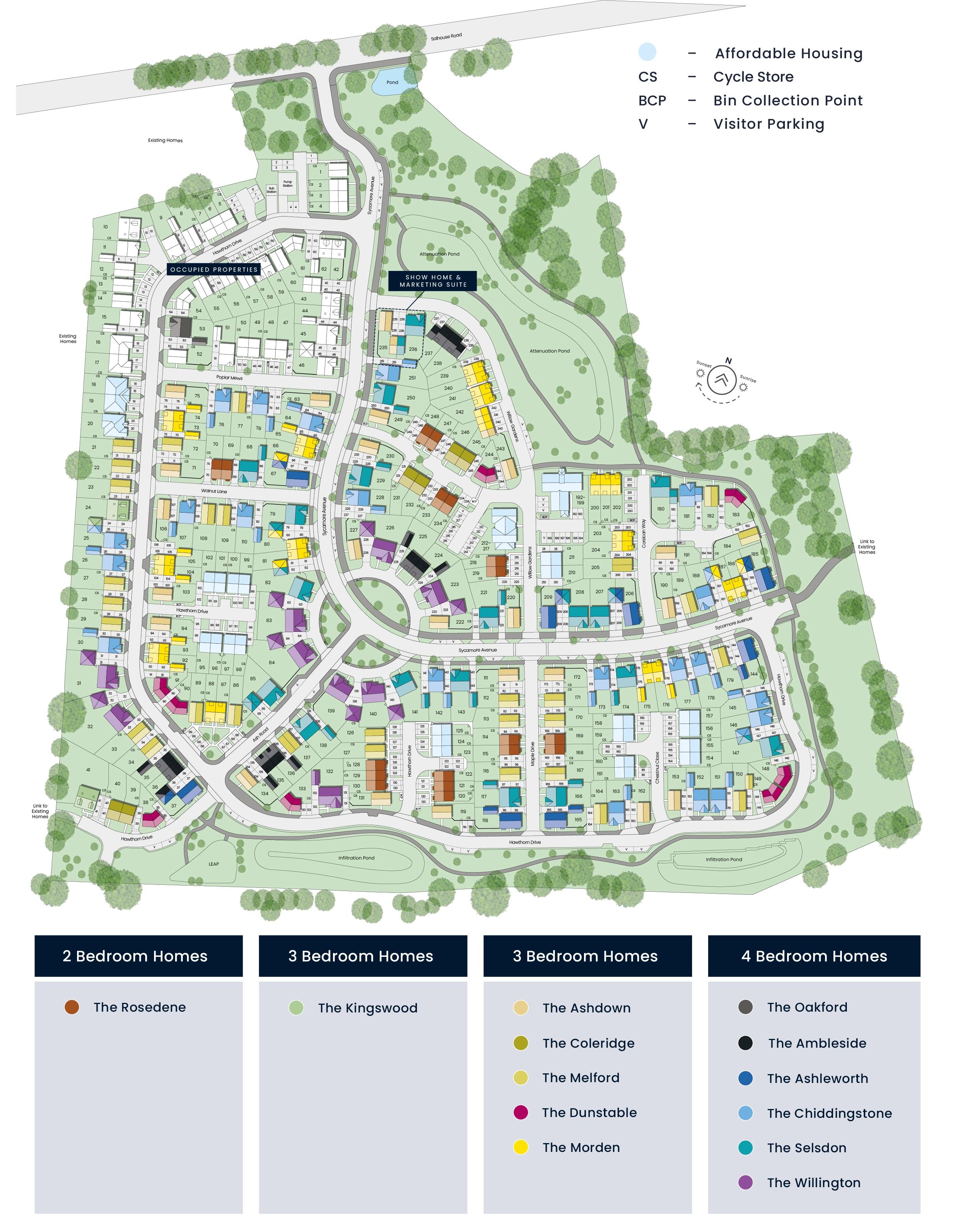 Furlong Heath Site Plan