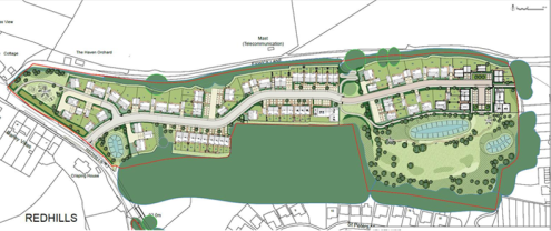 Redhill Gardens Proposed Site Plan