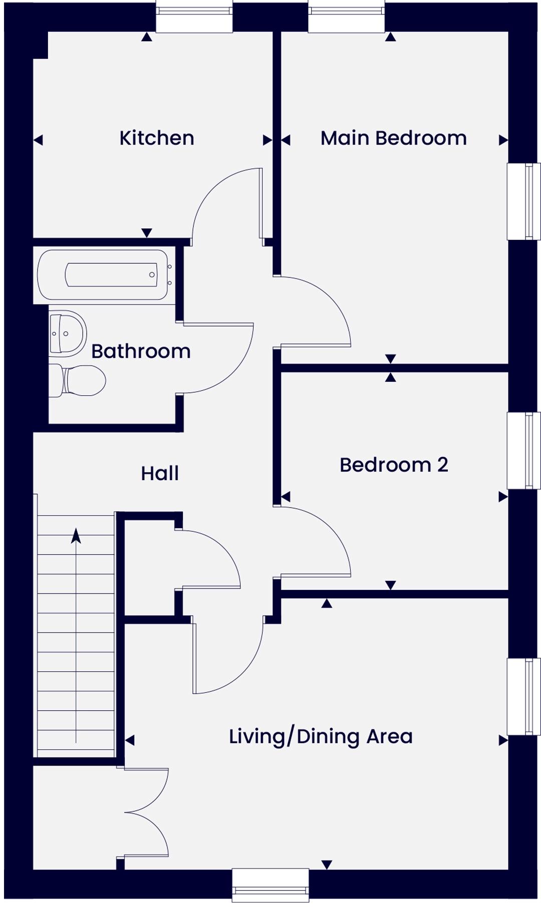 Westhill - Maisonette - First Floor