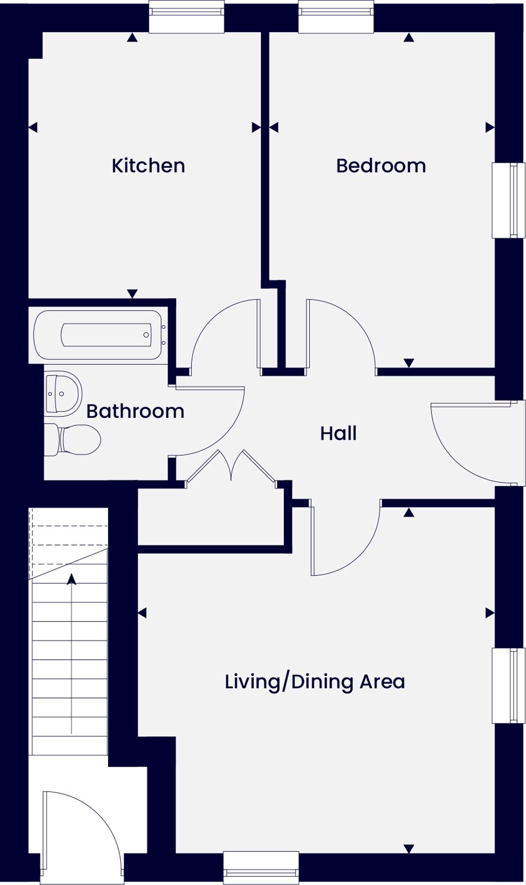 Westhill - Maisonette ground floor