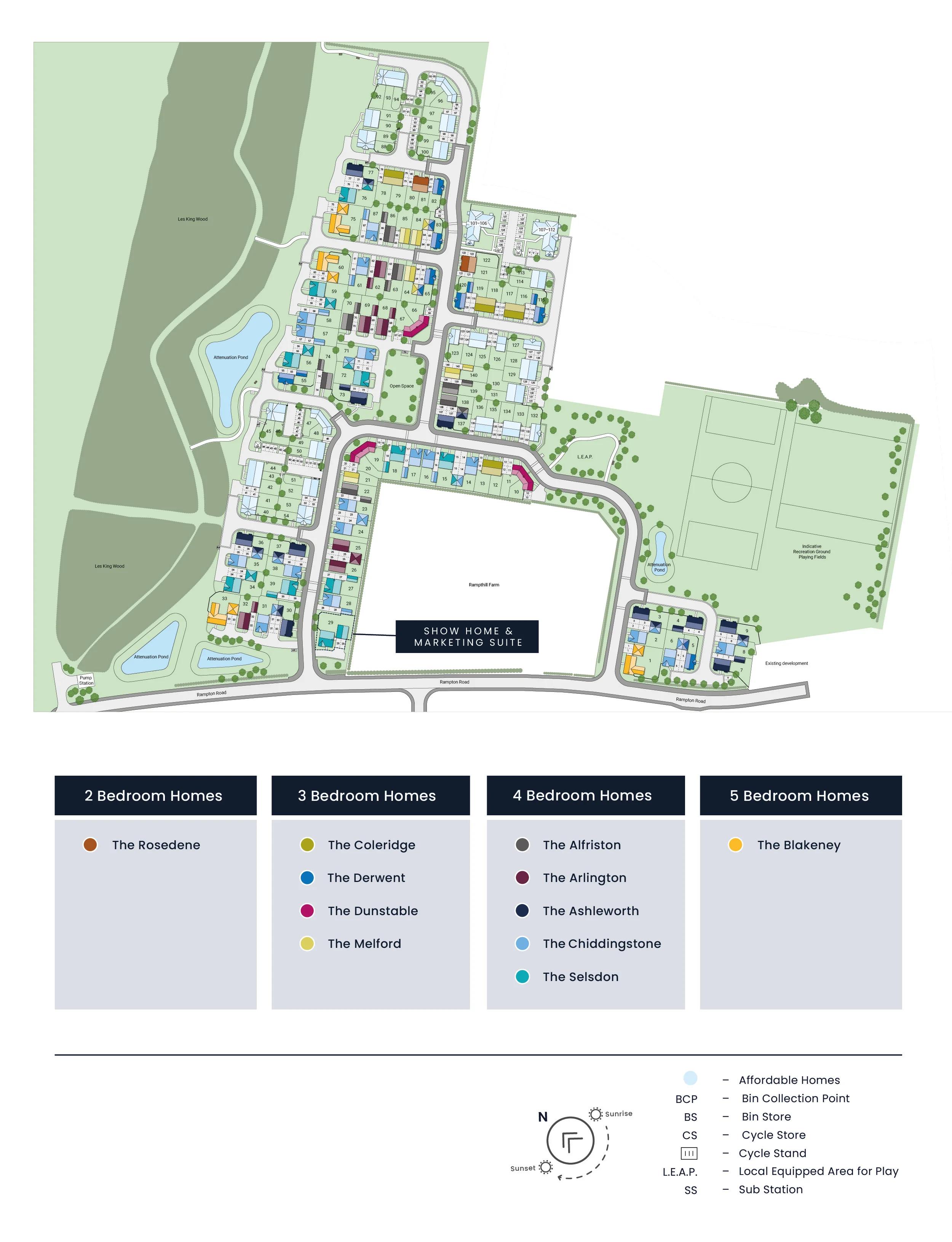 Kings Park Site Plan