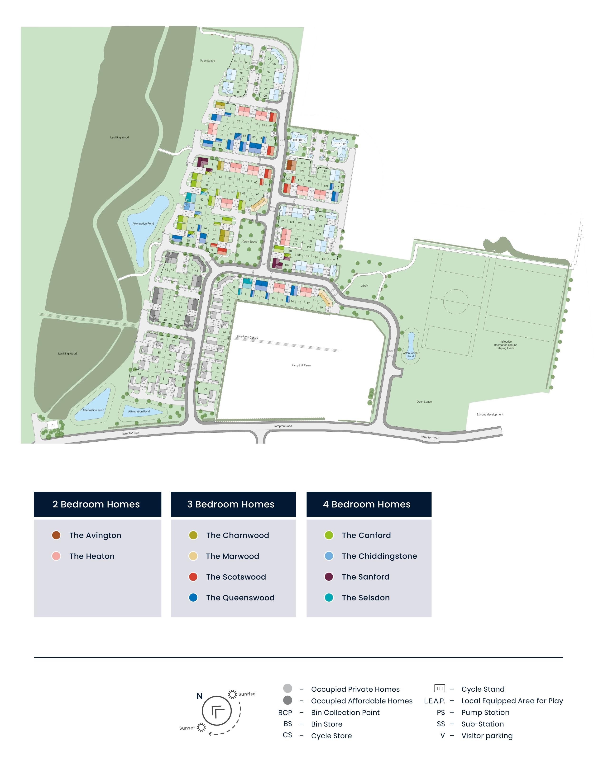 Kings Park Site Plan